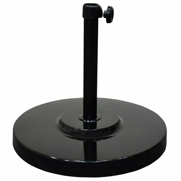 California Umbrella CFMT160-201 50 lb. Black Umbrella Base 222CFMT160BK